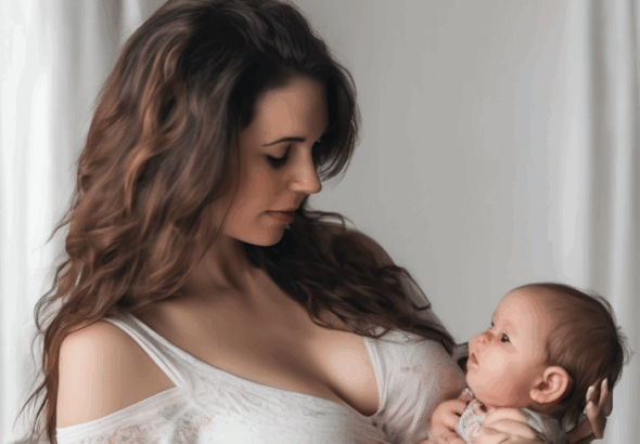 allattamento, seno, mamma, anticorpi